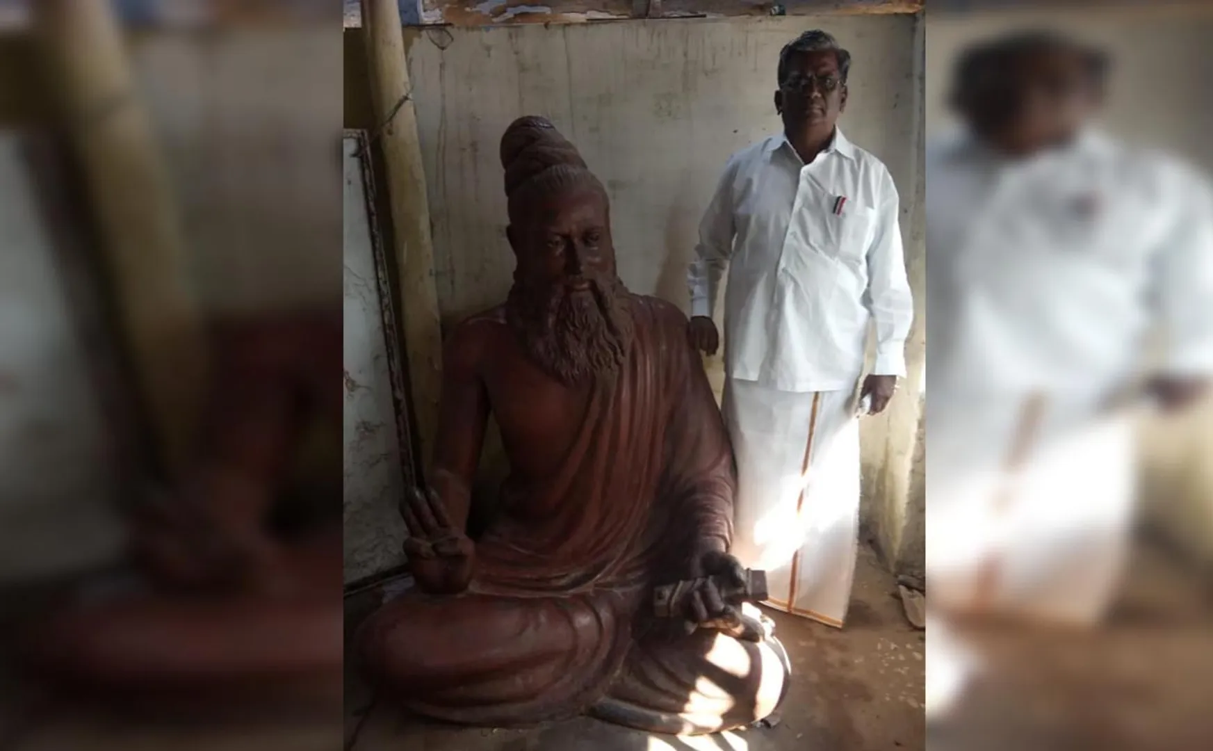 thiruvalluvar statue stalled for more than 19 years 